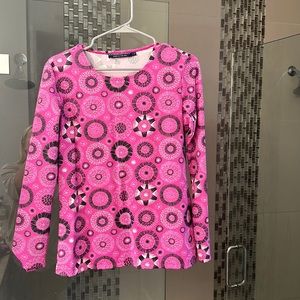 Katherine Way pink long sleeve top